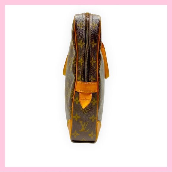 Louis Vuitton- Handbag Porte Documents Voyage Brown Monogram (Authentic) - Picture 4 of 8